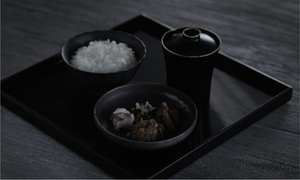 コースの料理